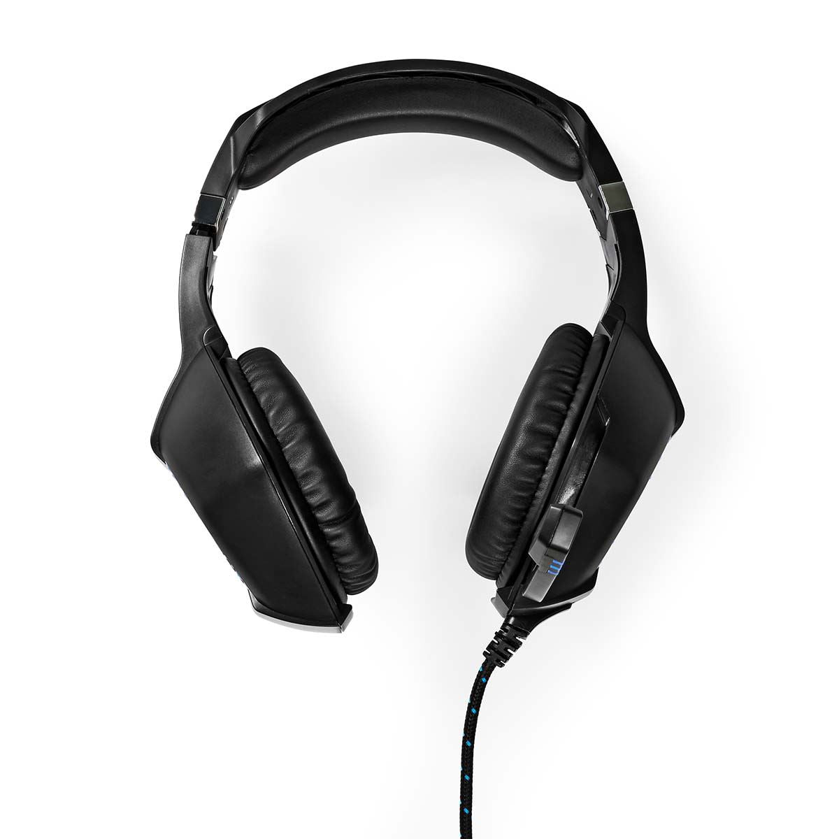 Nedis Gaming Headset | Over-Ear | Stereo | USB Type-A / 2x 3.5 mm | Fold-Away Microphone | 2.20 m | LED