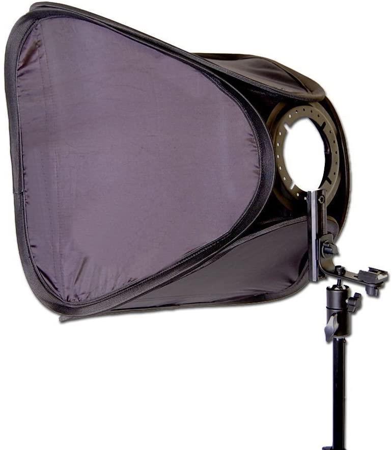 Ex-Pro Portable Professional Softbox kit for Speedlite, including L-Bracket (Universal Fit Hotshoe) 50cm/20"