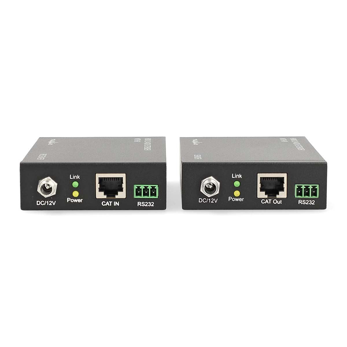 Nedis HDMI™ Extender | Over Cat6 | up to 60.0 m | 4K@60Hz | 18 Gbps | Metal | Anthracite
