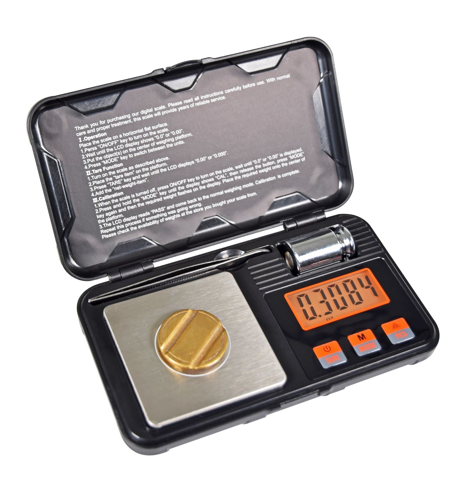 Mercury 0.001G-50G Digital Weighing Scales Pocket Grams Small Kitchen Gold Jewellery