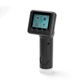 Nedis Handheld Digital Microscope Camera, 2" Tilt LCD Screen, 100x 500x Zoom, 8x Digital Zoom, 6 LED Lights, USB-C, Photo/Video Capture, Battery Powered