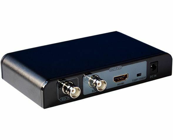 Ex-Pro AV-Pro SDI to HDMI Converter - Convert/Extend SDI to HDMI & SDI Extended [With Upscaler]