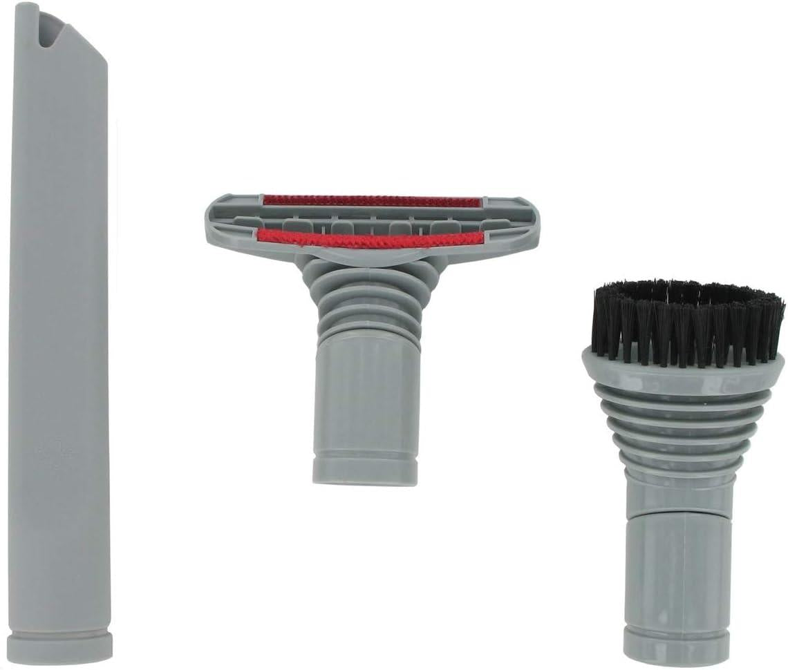 Replacement Dyson Vacuum Cleaner Attachment Tool Kit, Plastic, Grey