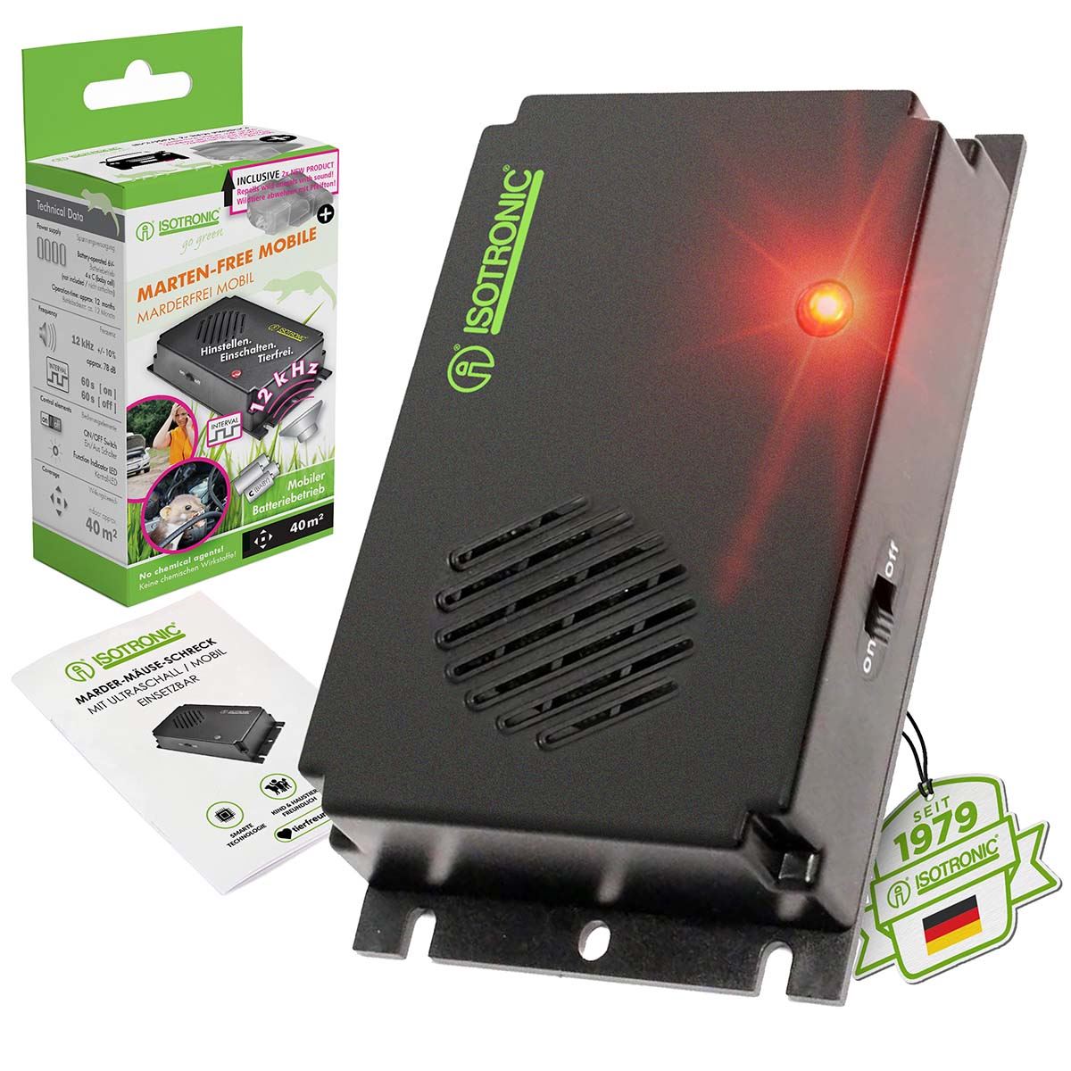 Isotronic Marten Repellent 12 kHz