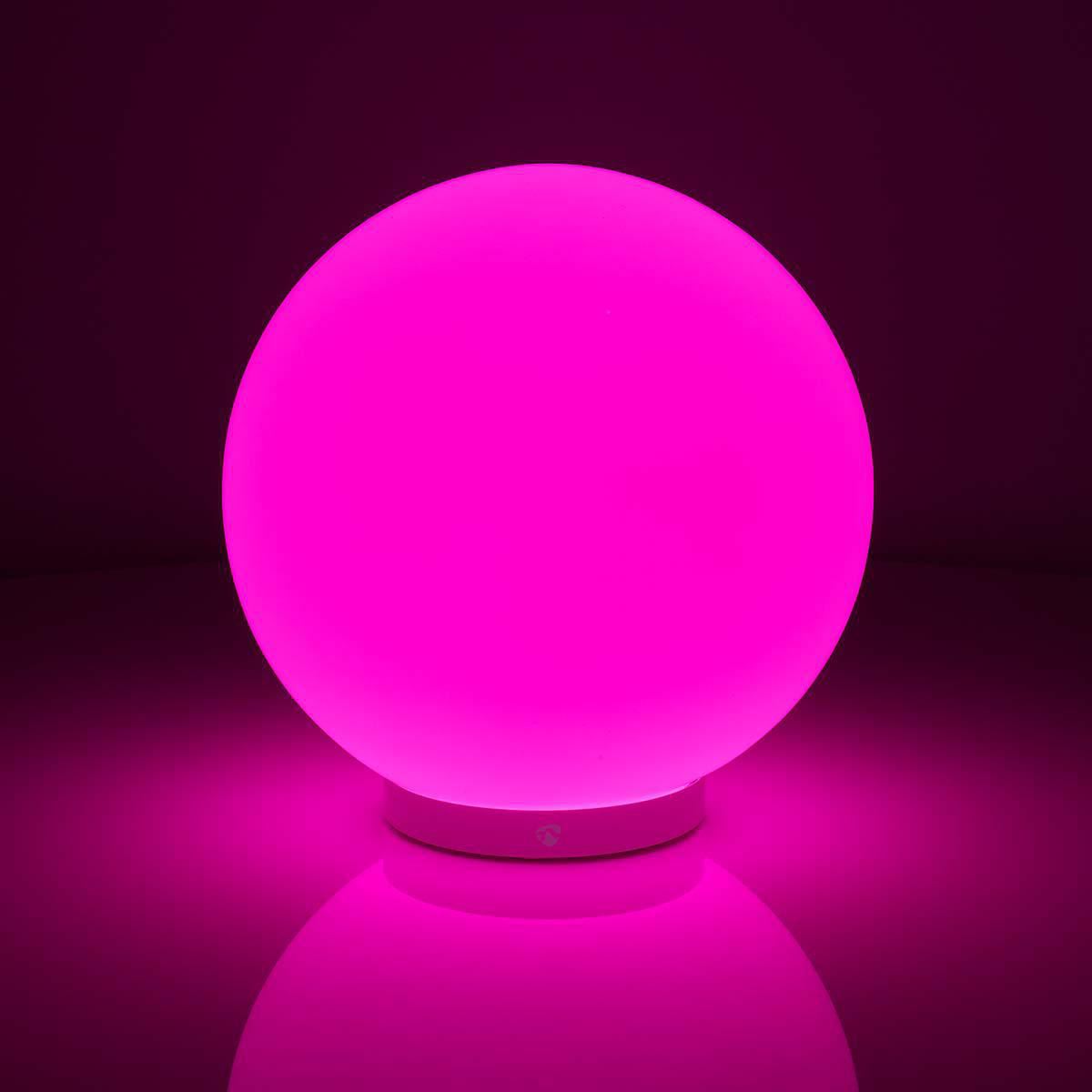 Nedis SmartLife RGB Colour Changing LED Room Desk Table Lamp Mood Light for Alexa/Google