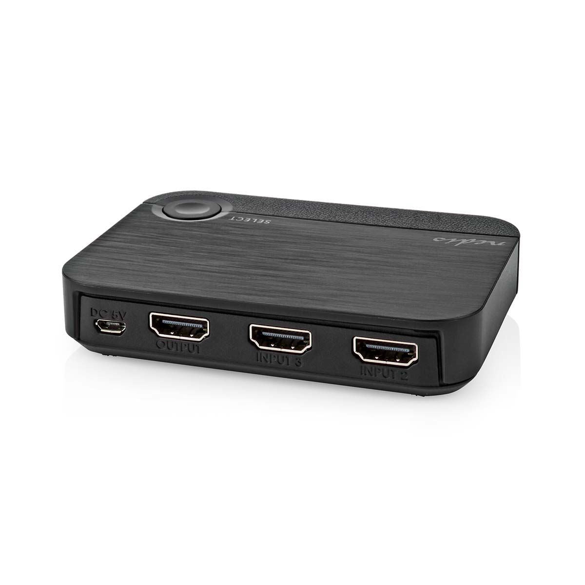 Nedis HDMI™ Converter | 1x USB-C™ / 2x HDMI™ Input | 1x HDMI™ Output | 1-way | 4K@60Hz | 18 Gbps | ABS | Anthracite
