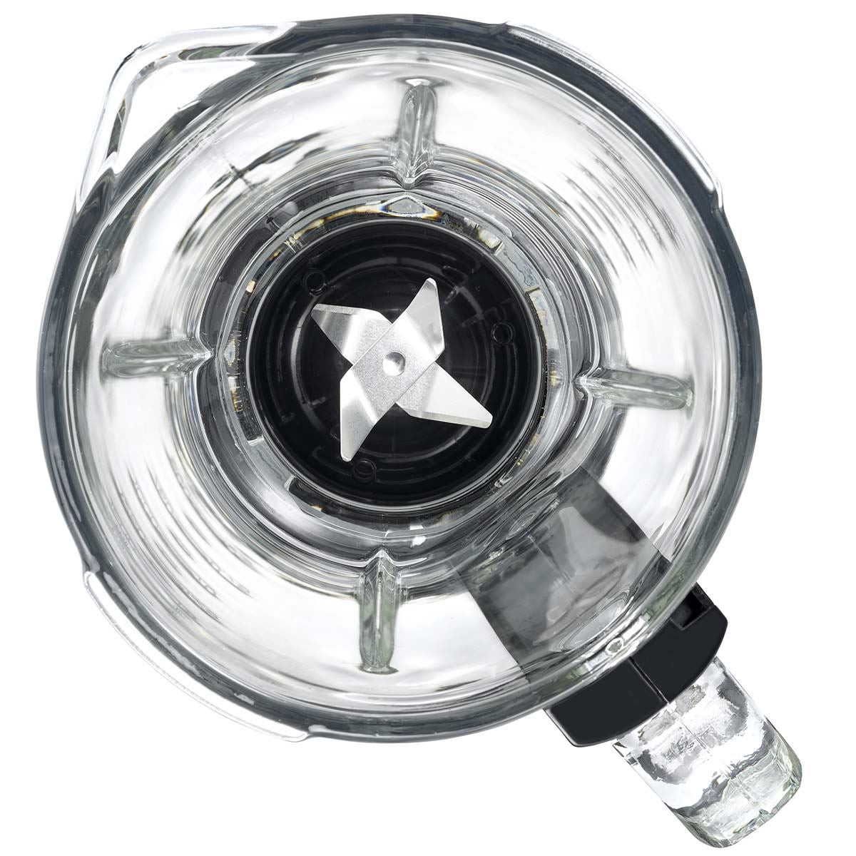 MELISSA Table Top Blender, 800W, with 1.5L Plastic Jug, 2 Speed Settings and Pulse Function, Ideal for Fruit Juice, Vegetables, Soup, Smoothies, Protein Shakes and more - Black