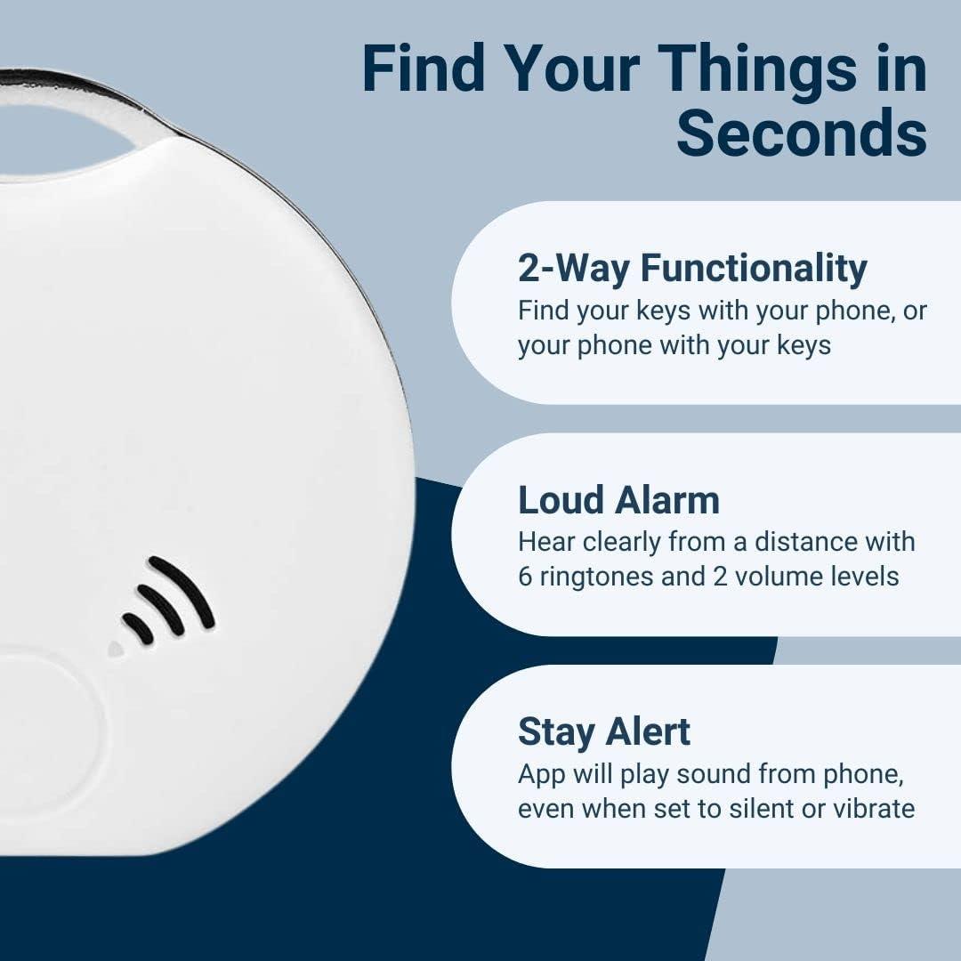 Nedis SmartLife Find my Key Finder Smart Wireless Bluetooth Anti Lost Tracker