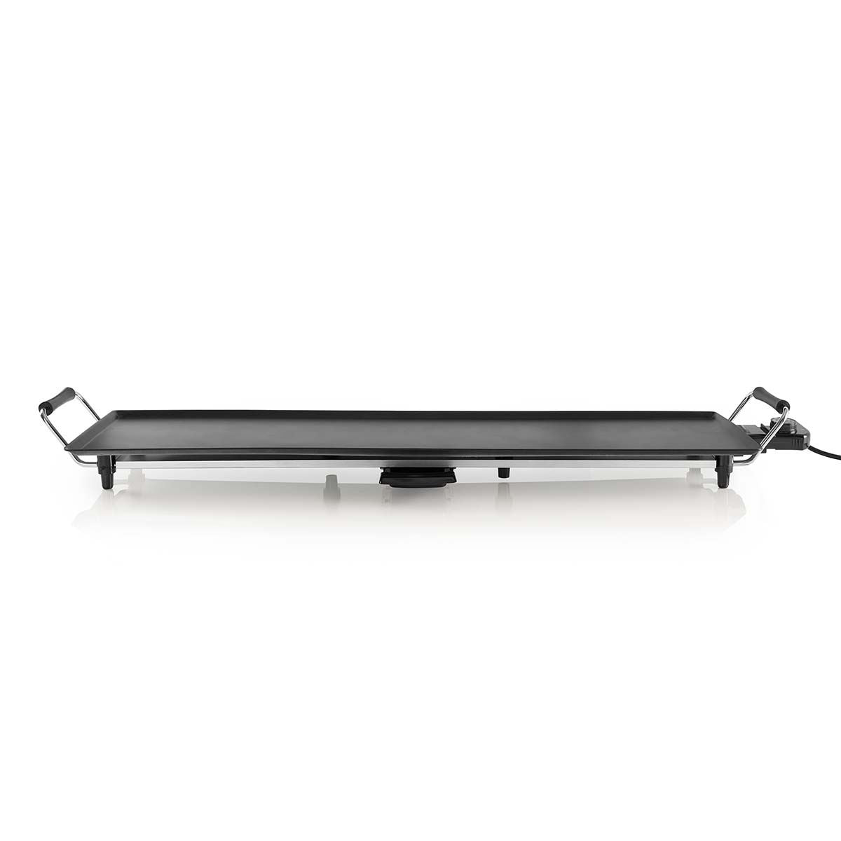 Electric Non Stick Teppanyaki Table Top Grill Griddle Plate BBQ with Drip Tray - 90cm x 23cm