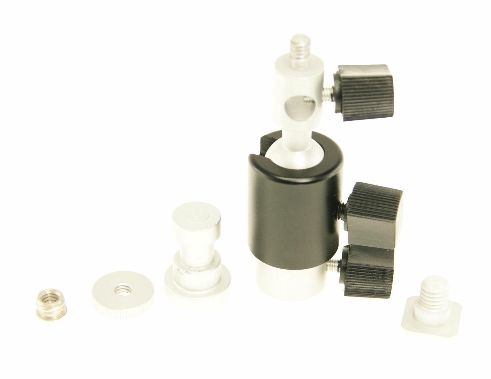 Ex-Pro K-727 Ball and Socket Swivel Tripod Ballhead with 1/4'', 3/8'' Threads spigot - including Flash Hot Shoe Adaptor