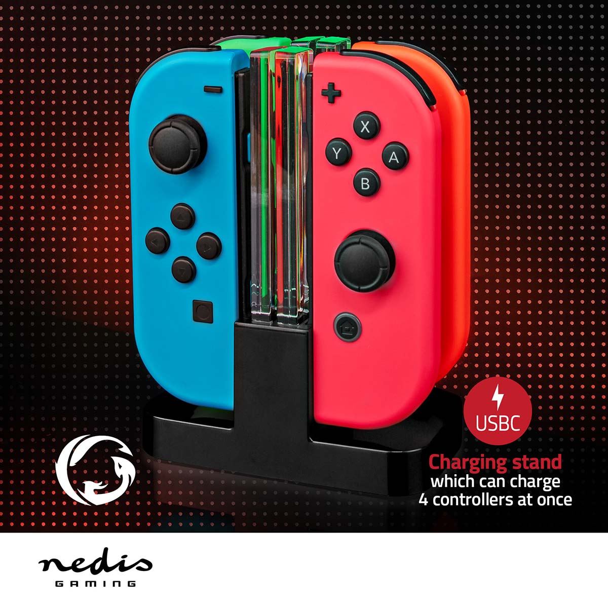 Nedis Gaming Starter Kit | Compatible with: Nintendo Switch (OLED) | 13-in-1