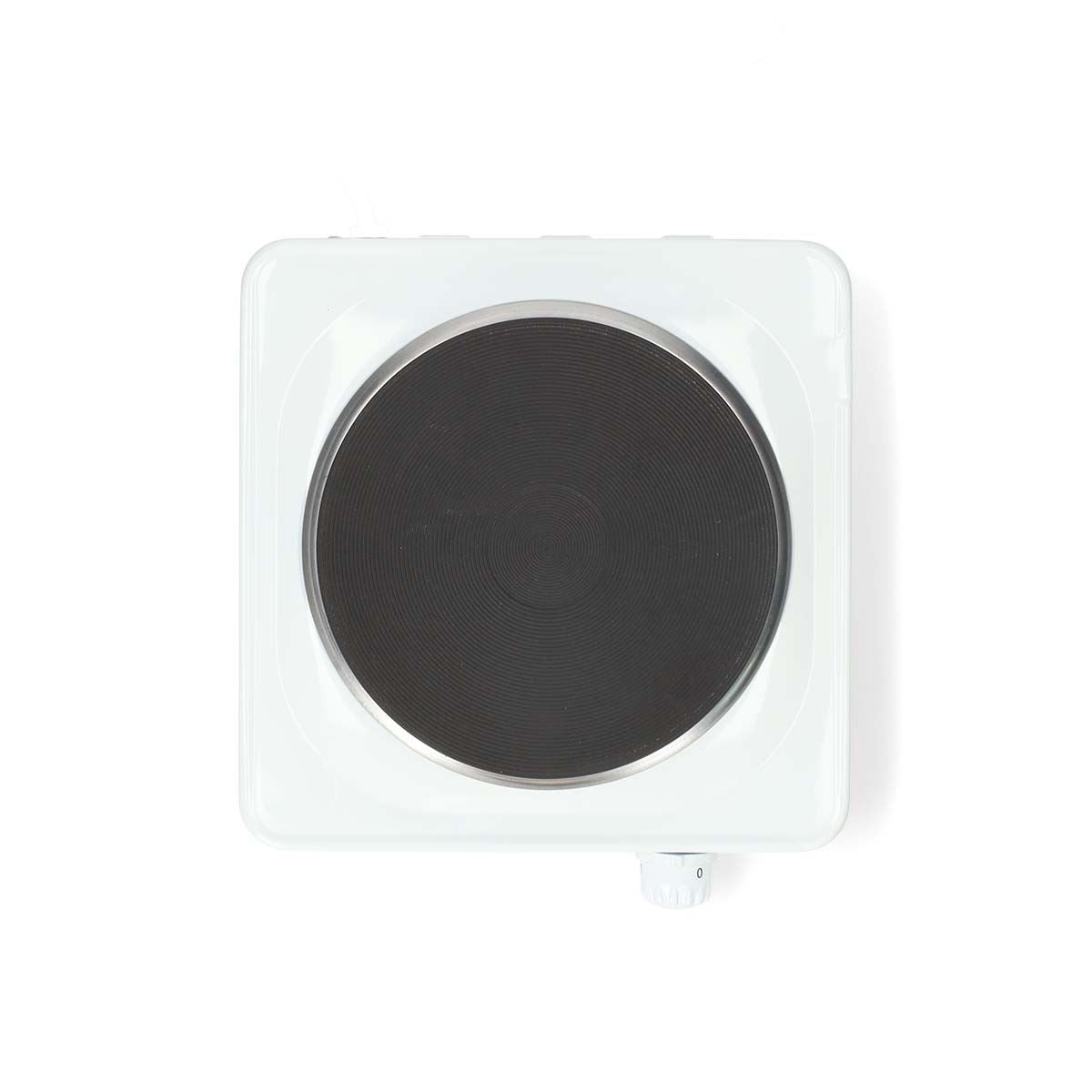 MELISSA Hot Plate, Portable and Compact Electric Hob with Temperature Control for Home, Camping & Caravan Table Top Cooking - Single 1500W