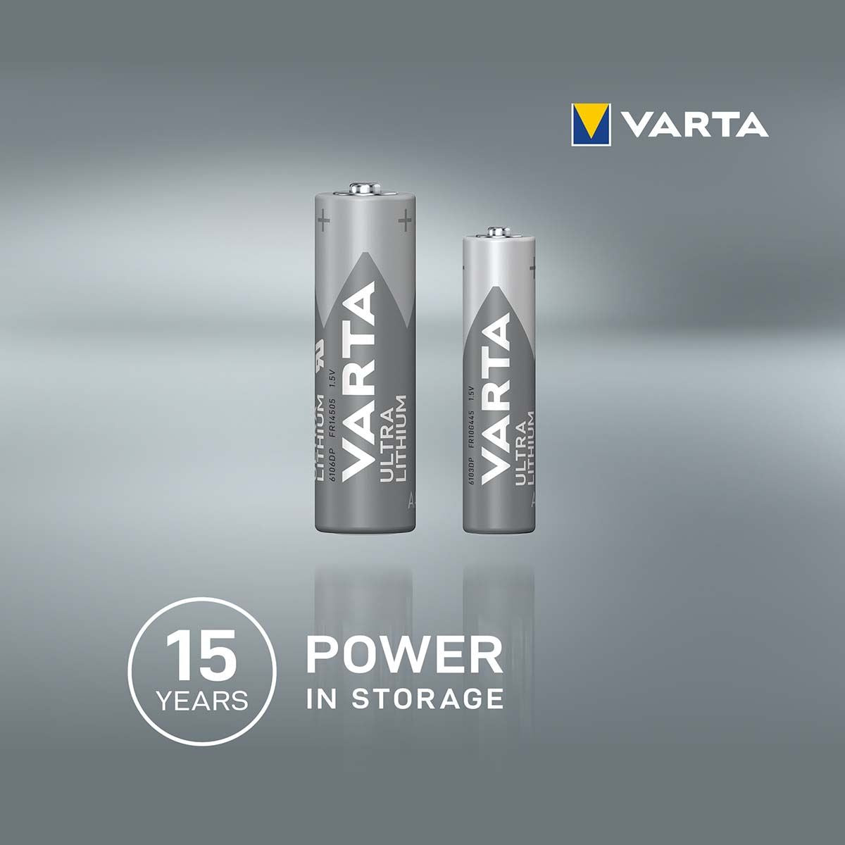 Varta Lithium Battery AAA 4-Blister Card