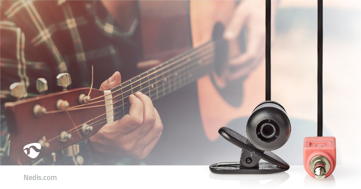 Nedis Microphone | Used for: Notebook / Smartphone / Tablet | Wired | 1x 3.5 mm