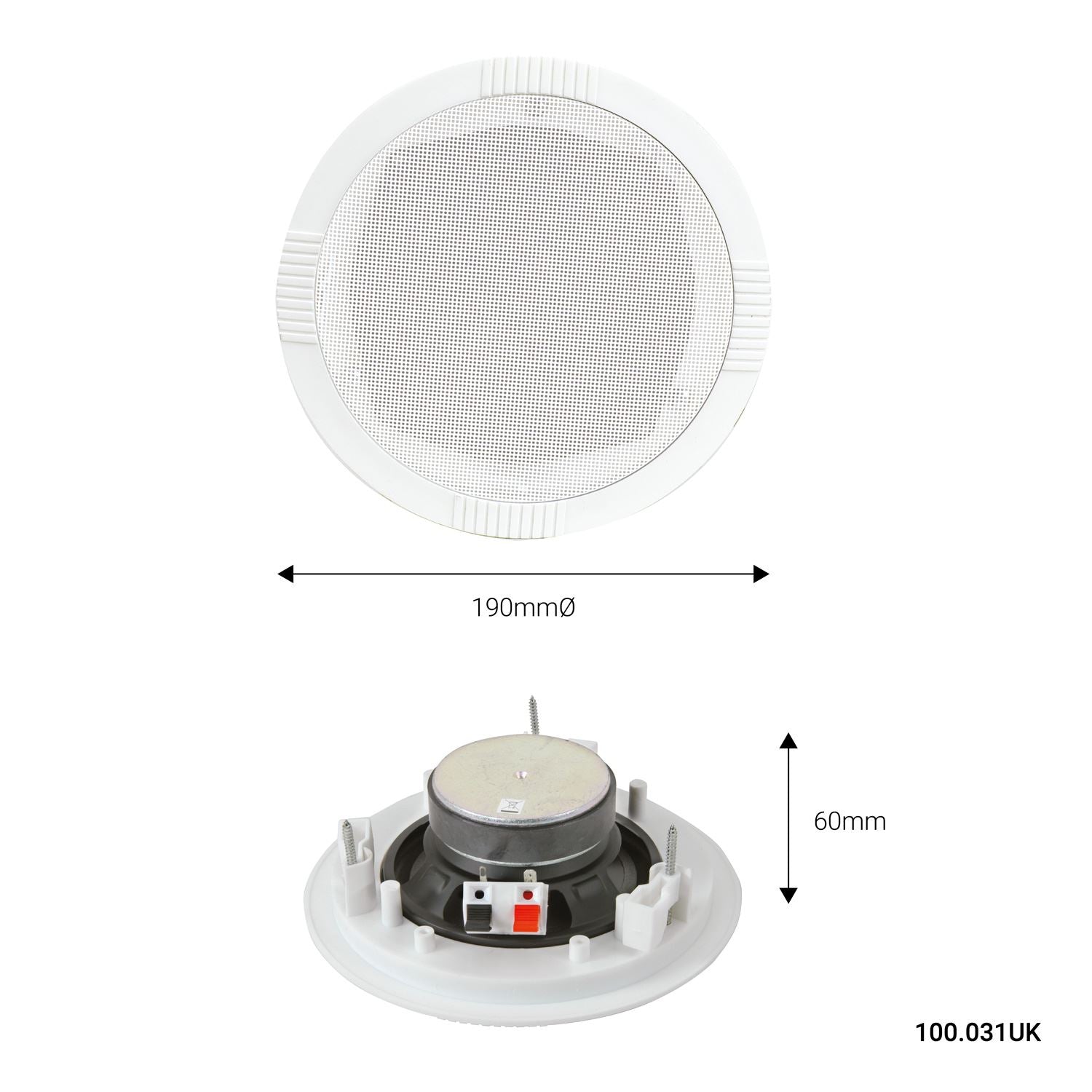 Adastra 5.25" Wide Range Ceiling Speaker 35W