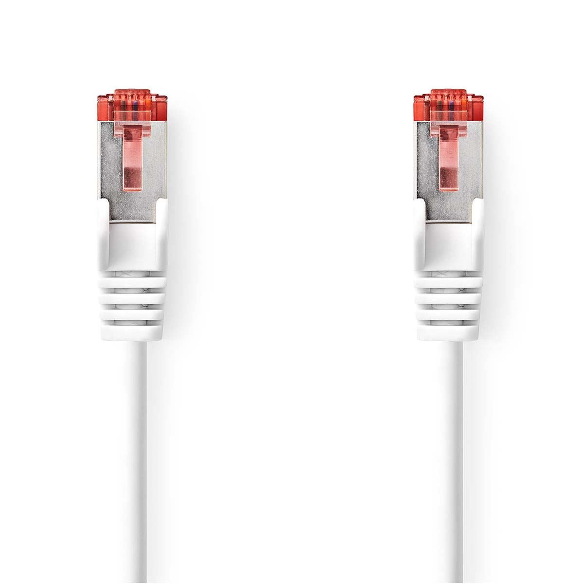 Nedis CAT6 Network Cable | RJ45 Male | RJ45 Male | S/FTP | 30.0 m | Round | LSZH | White | Envelope
