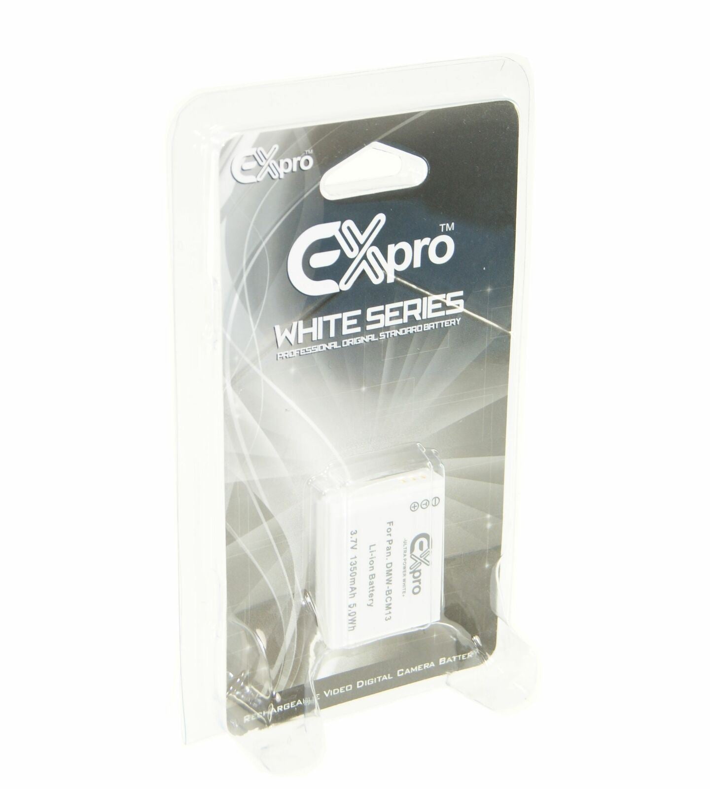 Ex-Pro DMW-BCM13, DMW-BCM13E, DMW-BCM13PP Panasonic White Series Li-on Digital Camera Battery