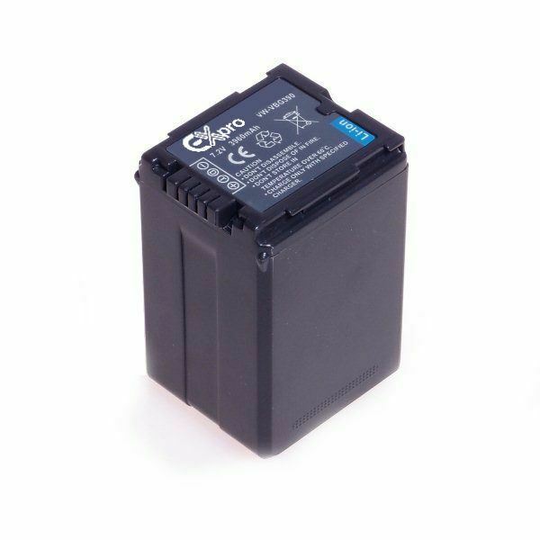 Ex-Pro VW-VBG390, VWVBG390, VW-VBG390A, VW-VBG390E-K Panasonic Li-on Digital Camcorder Battery