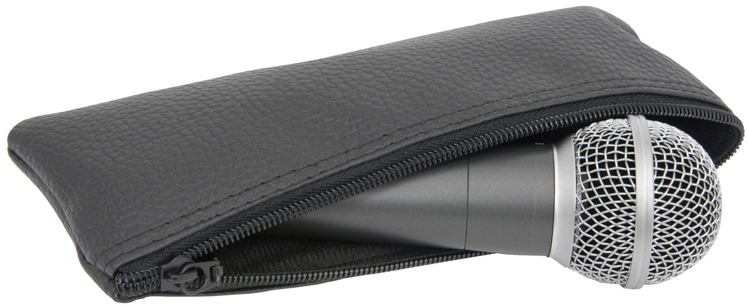 Chord DM02 Professional Dynamic Vocal Microphone with Mic Clip 4m XLR Cable and Case for Stage & Studio