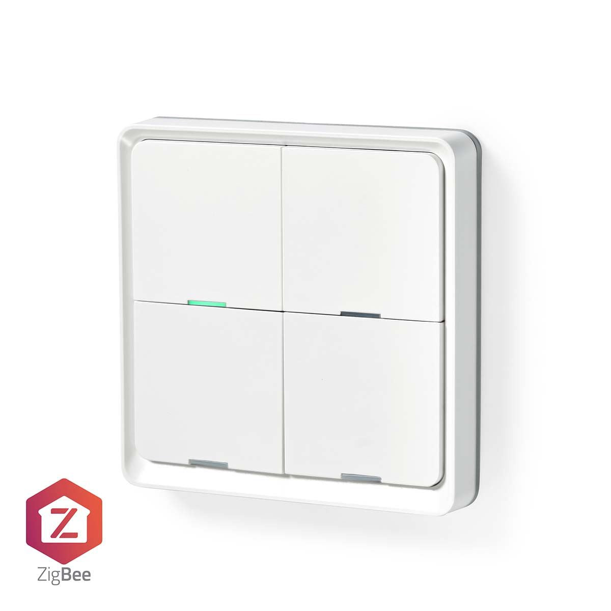 Nedis SmartLife Wall Switch | Wall Mount | Android™ / IOS | Plastic | White