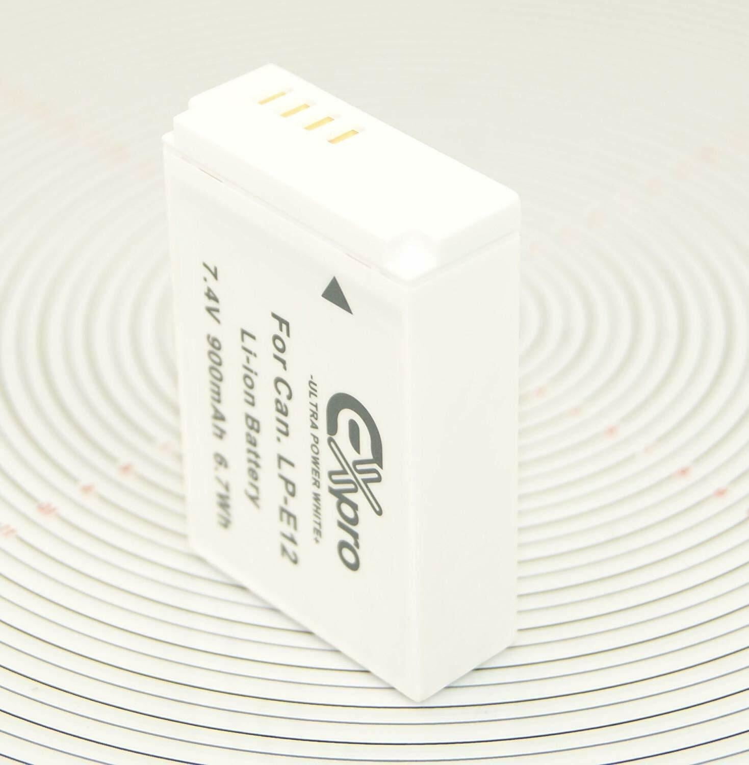 Ex-Pro Canon LP-E12, LPE12 Canon White Series Li-on Digital Camera Battery