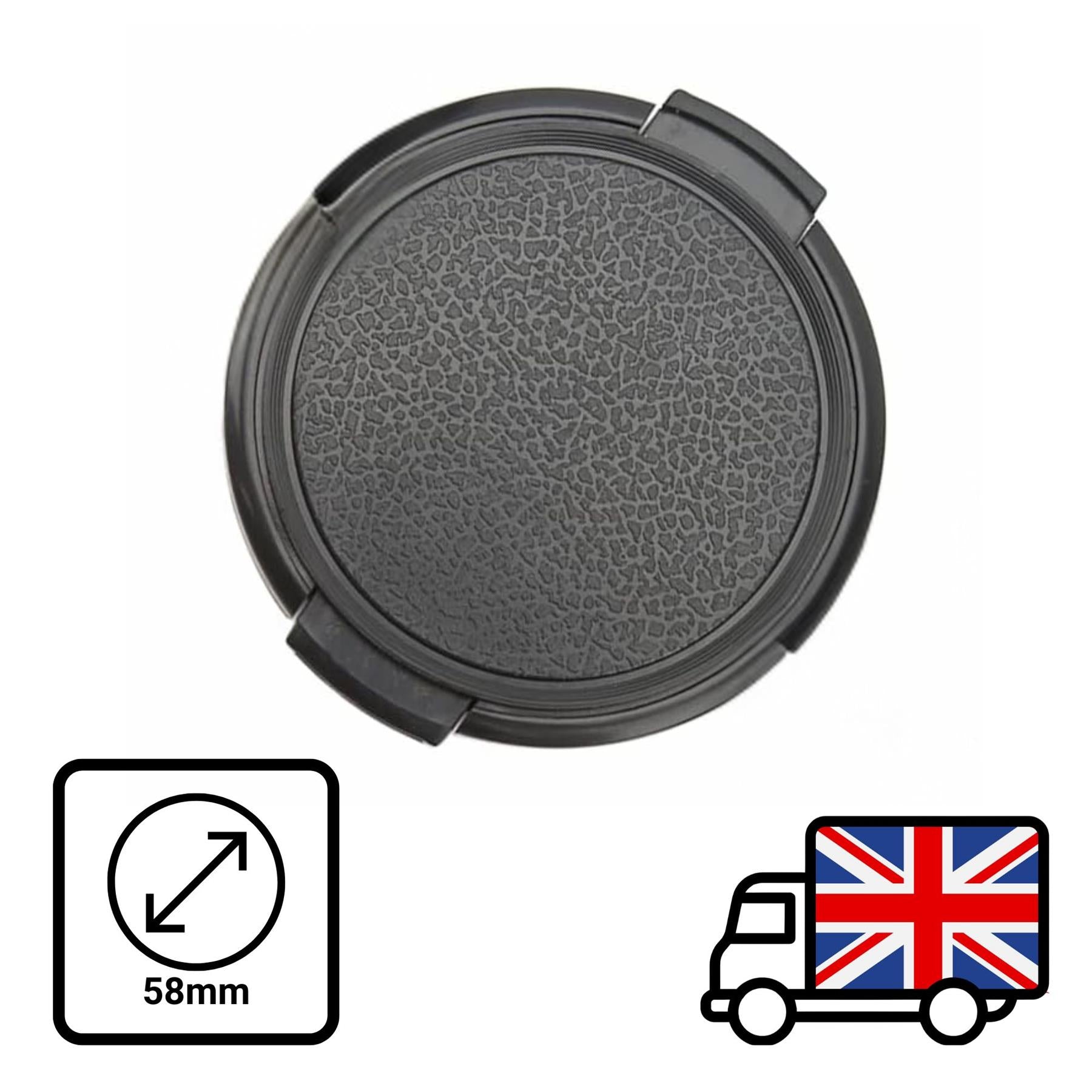 Ex-Pro Basic 58mm Snap-on / Clip on Lens Cap