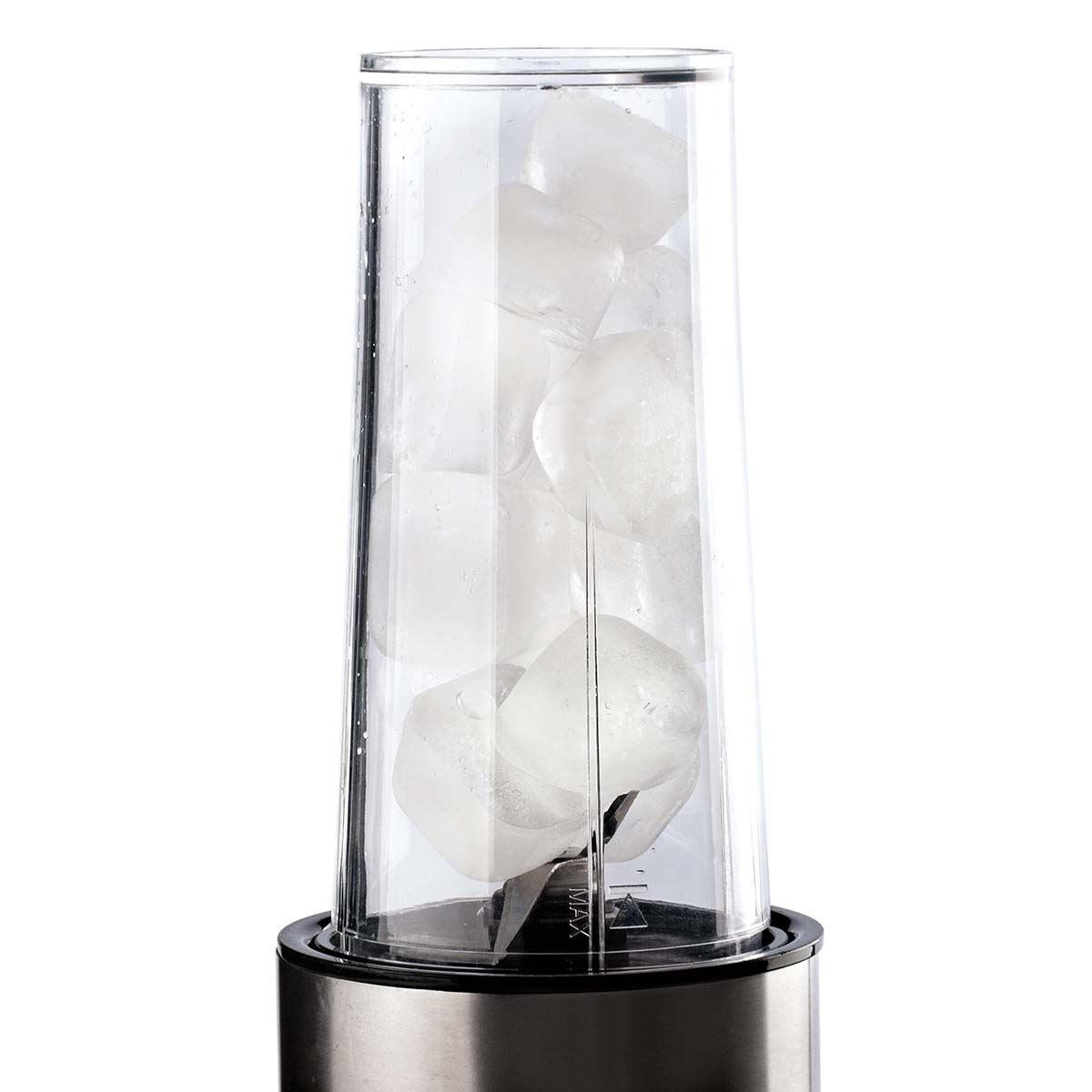 Trebs Smoothie-To-Go Personal Blender for Smoothies with Bottle, 350W Portable Smoothie Maker for Shakes, Frozen Fruits, and Vegetables - Black