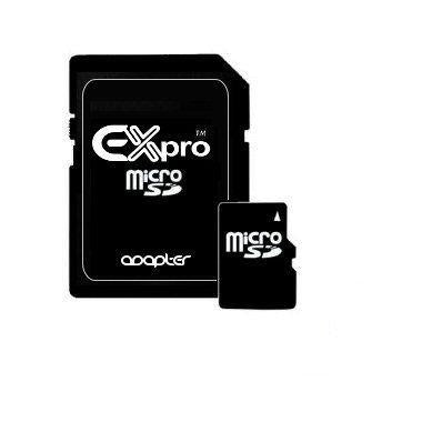 Ex-Pro 4GB Micro SD Class 10 Micro SDHC Memory Card with Adapter