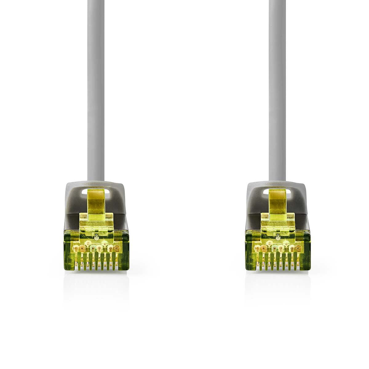 Nedis CAT7 Network Cable | S/FTP | RJ45 Male | RJ45 Male | 2.00 m | Snagless | Round | LSZH | Grey | Box