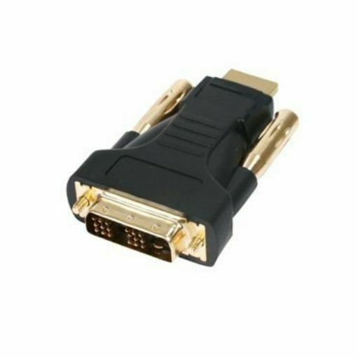 DVI HDMI Adapter | DVI-D 24+1-Pin Male | HDMI Male | Black