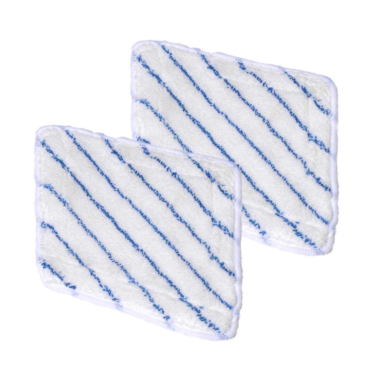 MONTISS Pack of 2 Microfibre Pads ACC62333 for Montiss Steam Mop