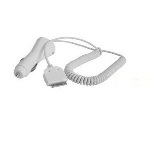 Ex-Pro iPod / iPhone 30 Pin Old Type Connection Car Charger 12V, In-Car Cigarette Lighter Charger Cable