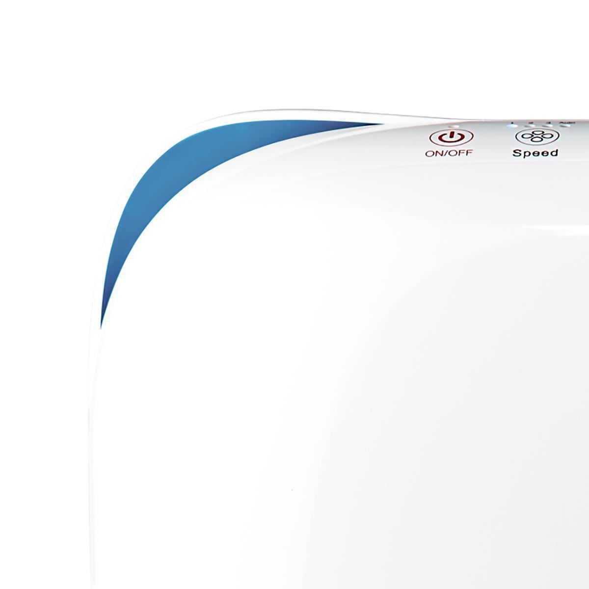 Nedis Air Purifier | Suitable for space up to: 25 m² | Clean Air Delivery Rate (CADR): 200 m³/h | Air quality indicator | White