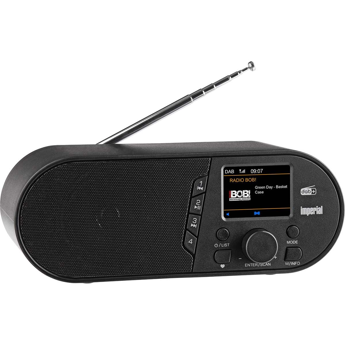 Imperial DABMAN d105 Compact DAB+ /FM / Bluetooth Radio Black