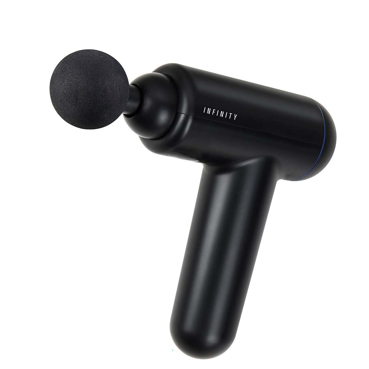 MELISSA Infinity Massage Gun, 6-Speed with 4 Attachments, Brushless Motor for Muscle Recovery & Relaxation, Triangular Handle, Rechargeable - Black