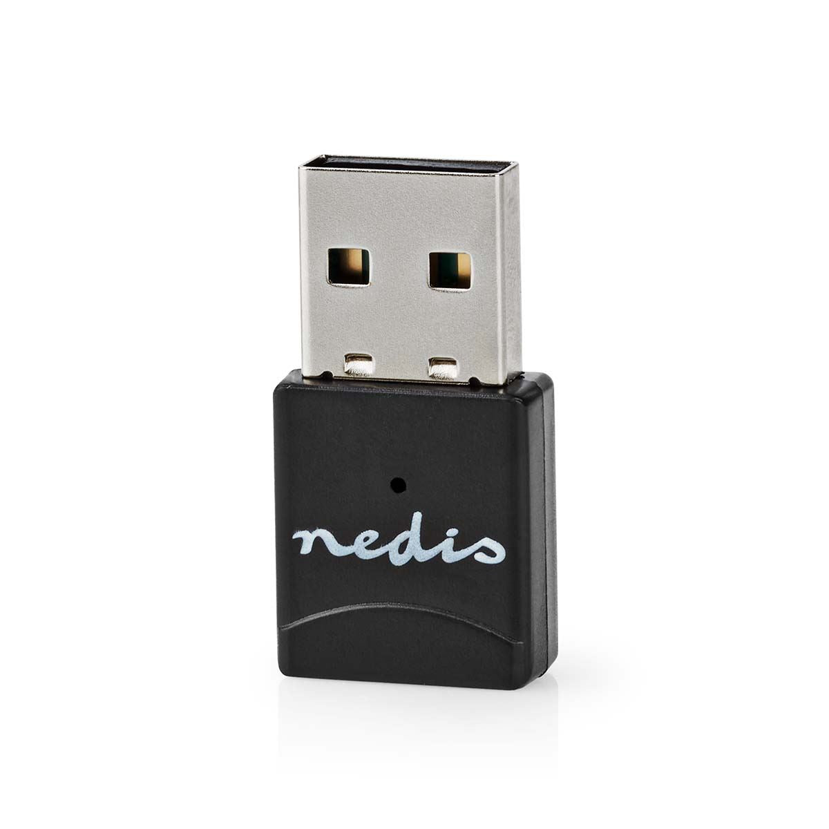 Nedis Network Dongle | Wi-Fi | AC600 | 2.4/5 GHz (Dual Band) | USB2.0 | Wi-Fi speed total: 600 Mbps | Windows 10 / Windows 11 / Windows 8