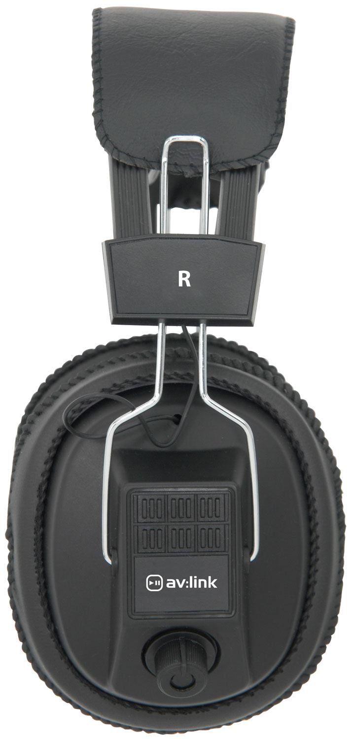Av:link Full Size Mono / Stereo HI-FI Cushioned Headphone with Volume Control
