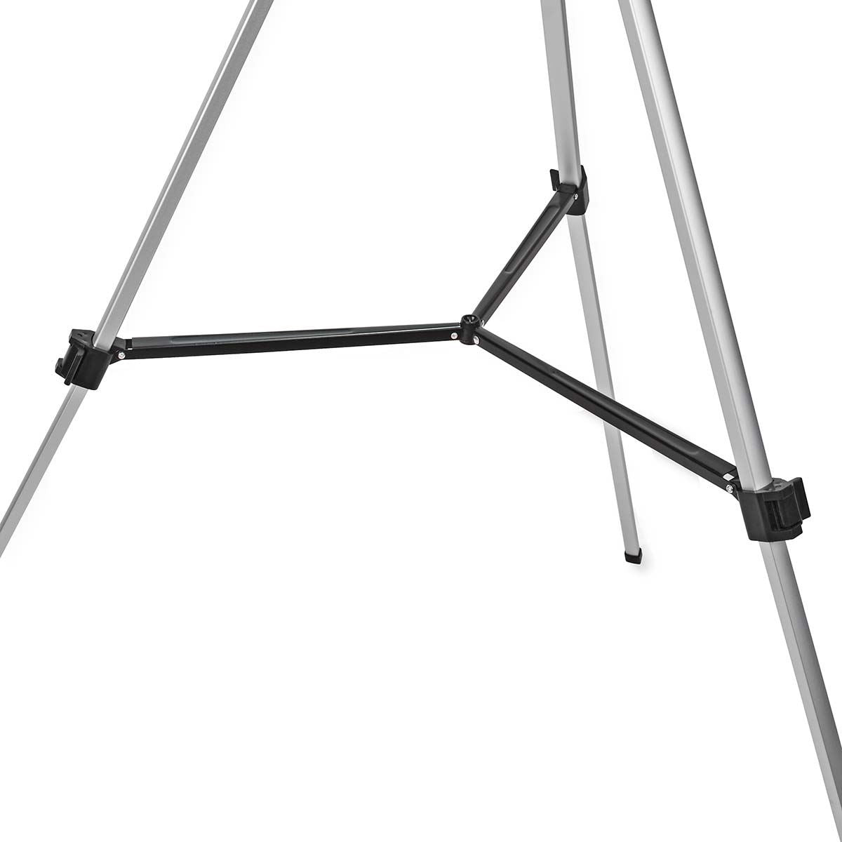 Nedis Telescope | Aperture: 50 mm | Focal length: 600 mm | Finderscope: 5 x 24 | Maximum working height: 125 cm | Tripod | Black / White