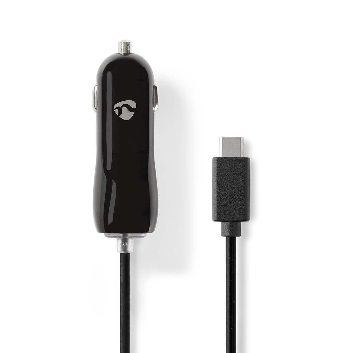 Nedis Car Charger | 15 W | 1x 3.0 A | Number of outputs: 1 | USB-C™ (Fixed) Cable | 1.00 m | Single Voltage Output