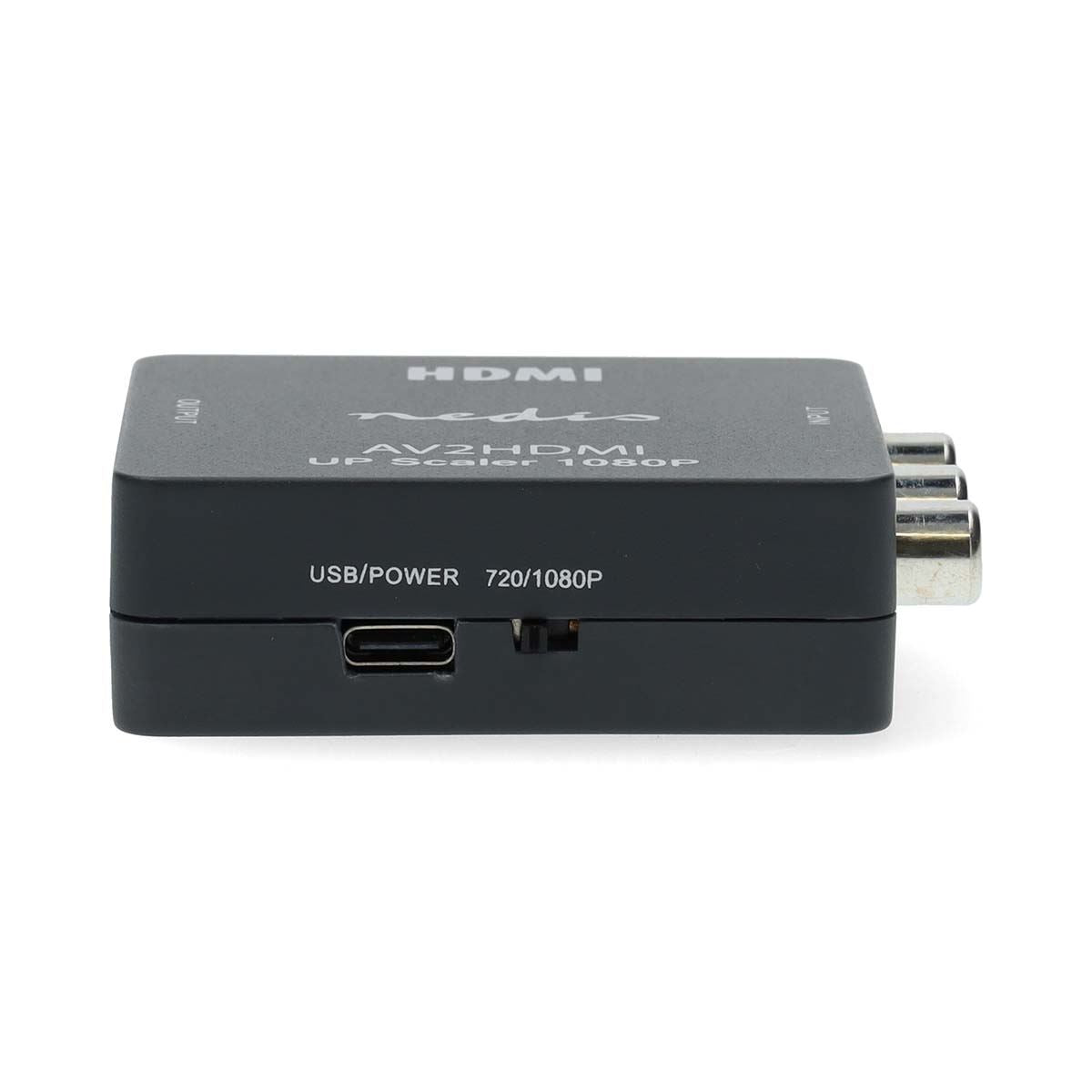 Nedis HDMI™ Converter | 3x RCA Female | HDMI™ Output | 1-way | 1080p | 1.65 Gbps | ABS | Anthracite