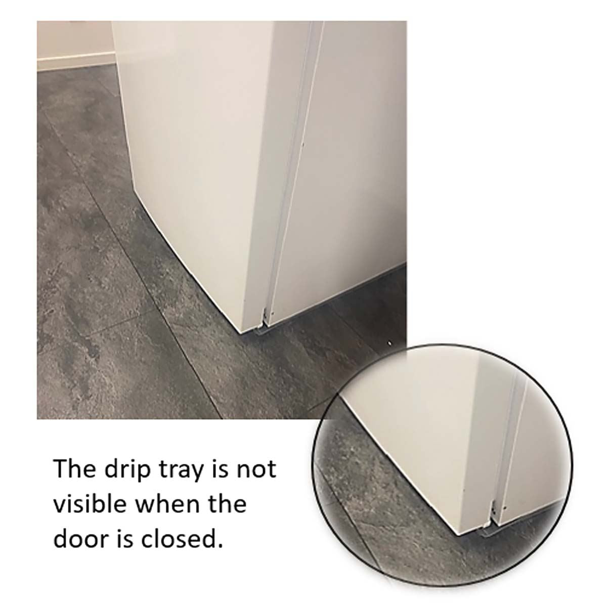 Tollco Drip Leak Prevention Tray Fridge-Freezer Pro 60x60cm