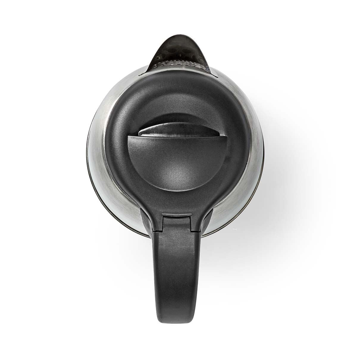 MELISSA Electric Kettle, 1.7L, 2200W, Stainless Steel Jug with Quick Boil Time, Boil Dry Protection and Auto Shut Off, Cordless 360° Swivel Base, for Hot Water Tea or Coffee - Silver