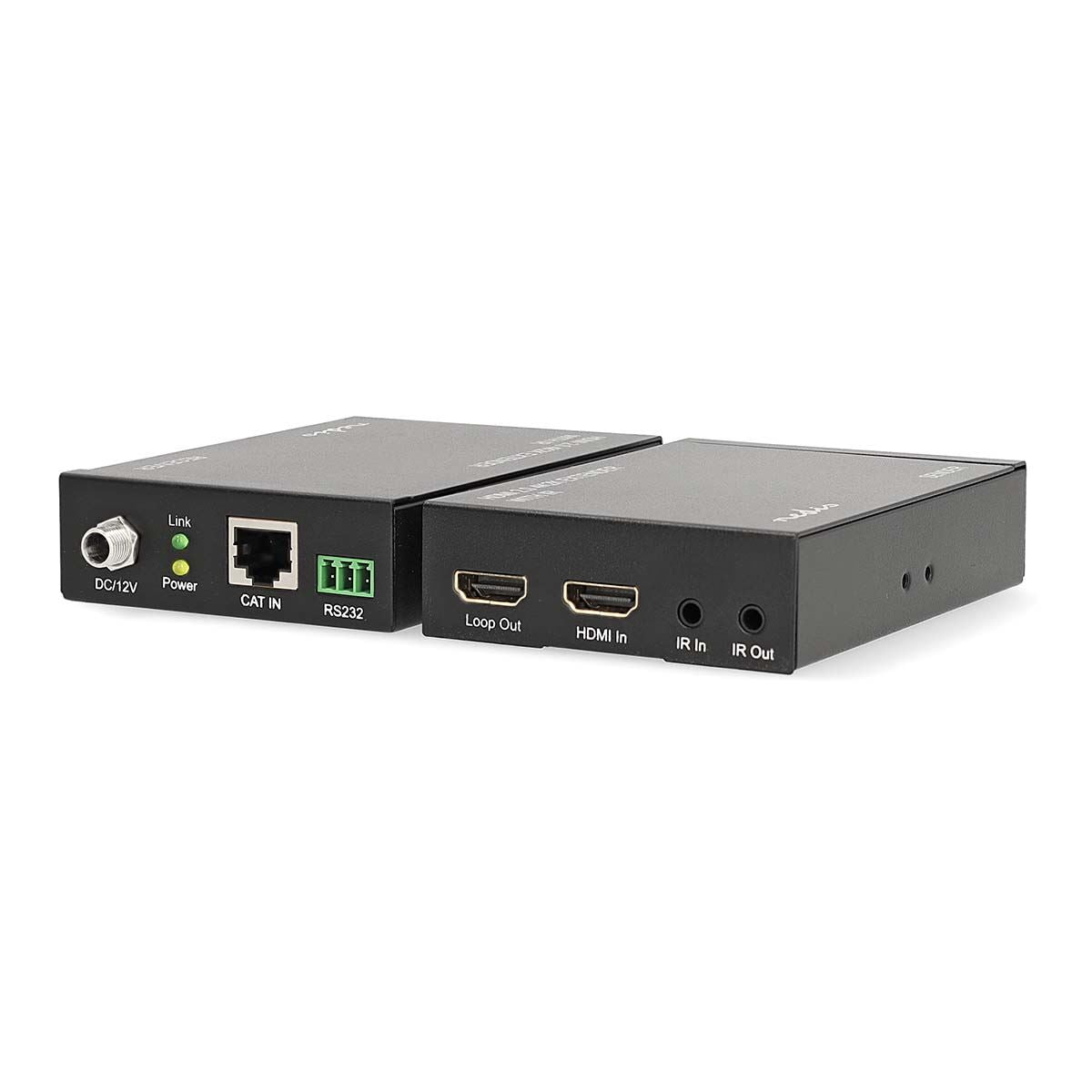 Nedis HDMI™ Extender | Over Cat6 | up to 60.0 m | 4K@60Hz | 18 Gbps | Metal | Anthracite