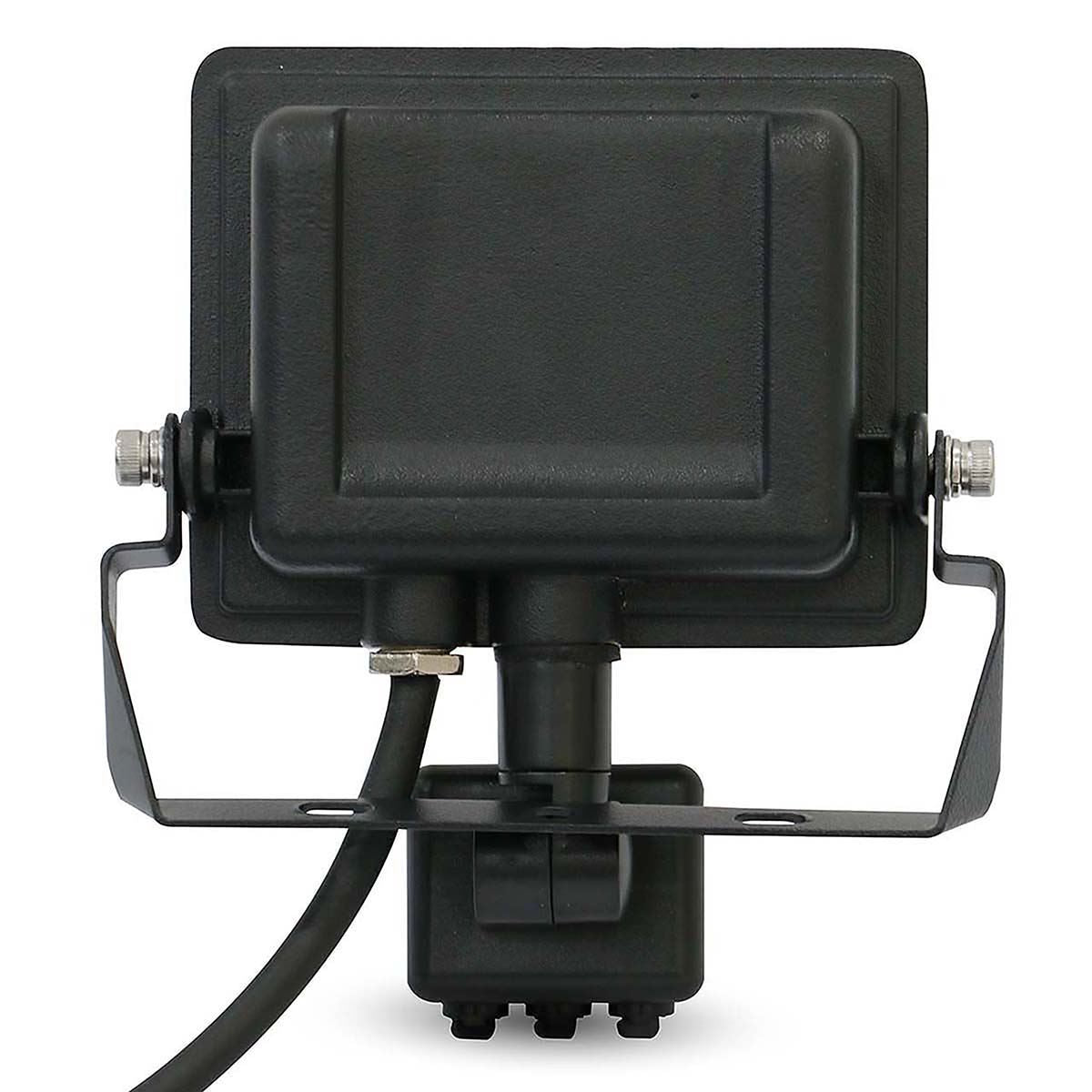 Nedis LED Floodlight with Motion Sensor - 20W Outdoor Security Light, 1620lm, 4000K Neutral White, Adjustable Timer, IP Rated, Wall Mount