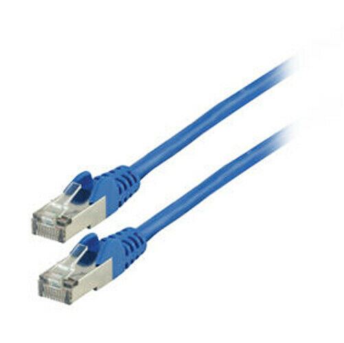 CAT6 Network Cable | F/UTP | RJ45 Male | RJ45 Male | 2.00 m | Snagless | Round | Blue