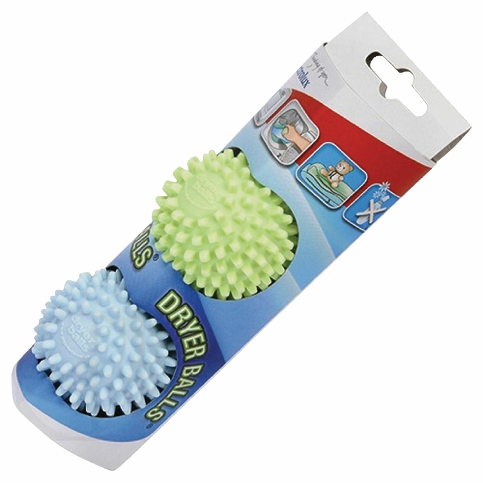 Electrolux EDBALL Dryer Drying Assistance Balls - Blue/Green 2 pcs