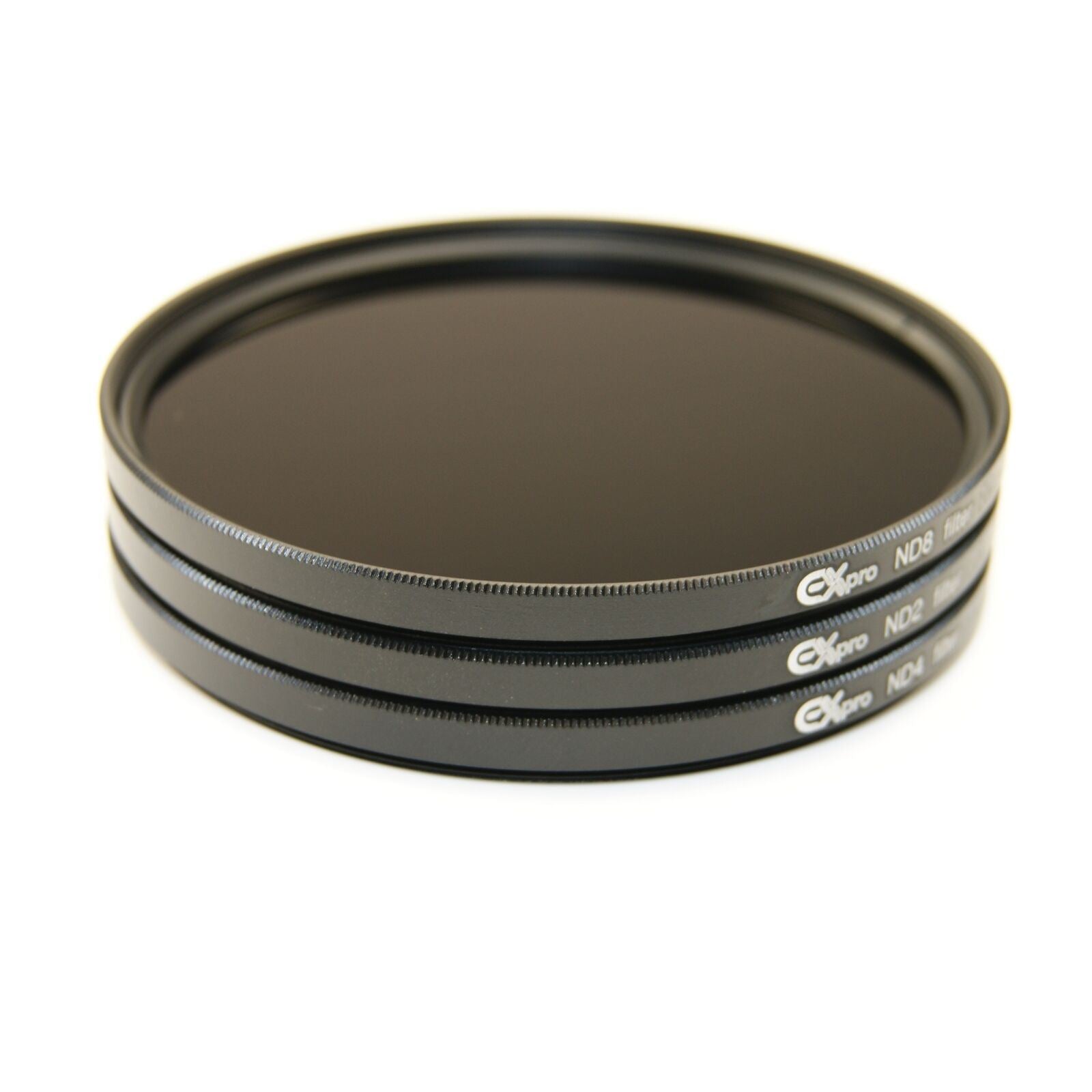 Ex-Pro 55mm ND, FLD, UV, CPL 6 Piece Filter Kit with Case, ND2, ND4, ND8