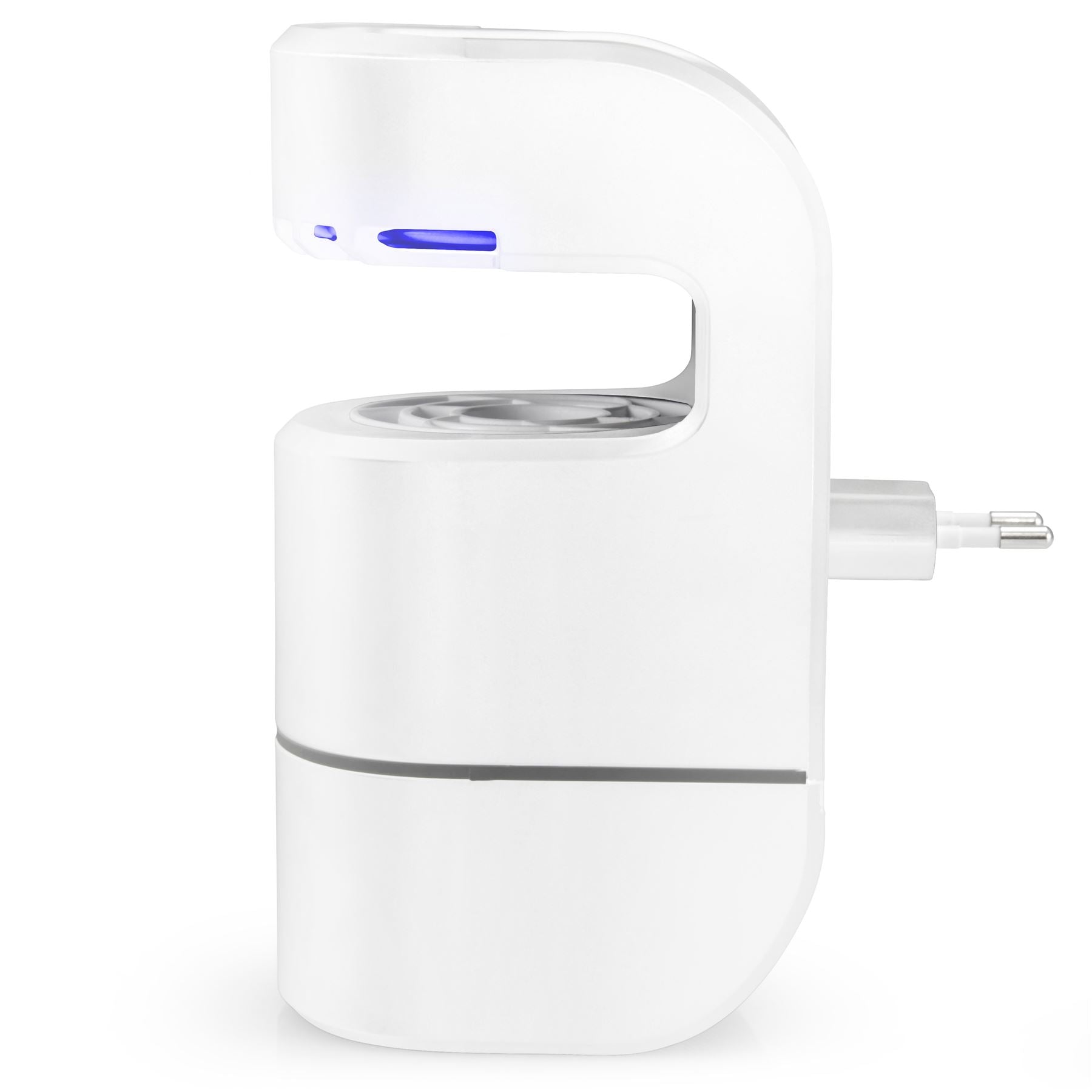 Alecto EU Travel Insect Friendly Catching Lamp Effective against mosquitoes, flies, and other flying insects | Plug and Play | for EU Travel Use only