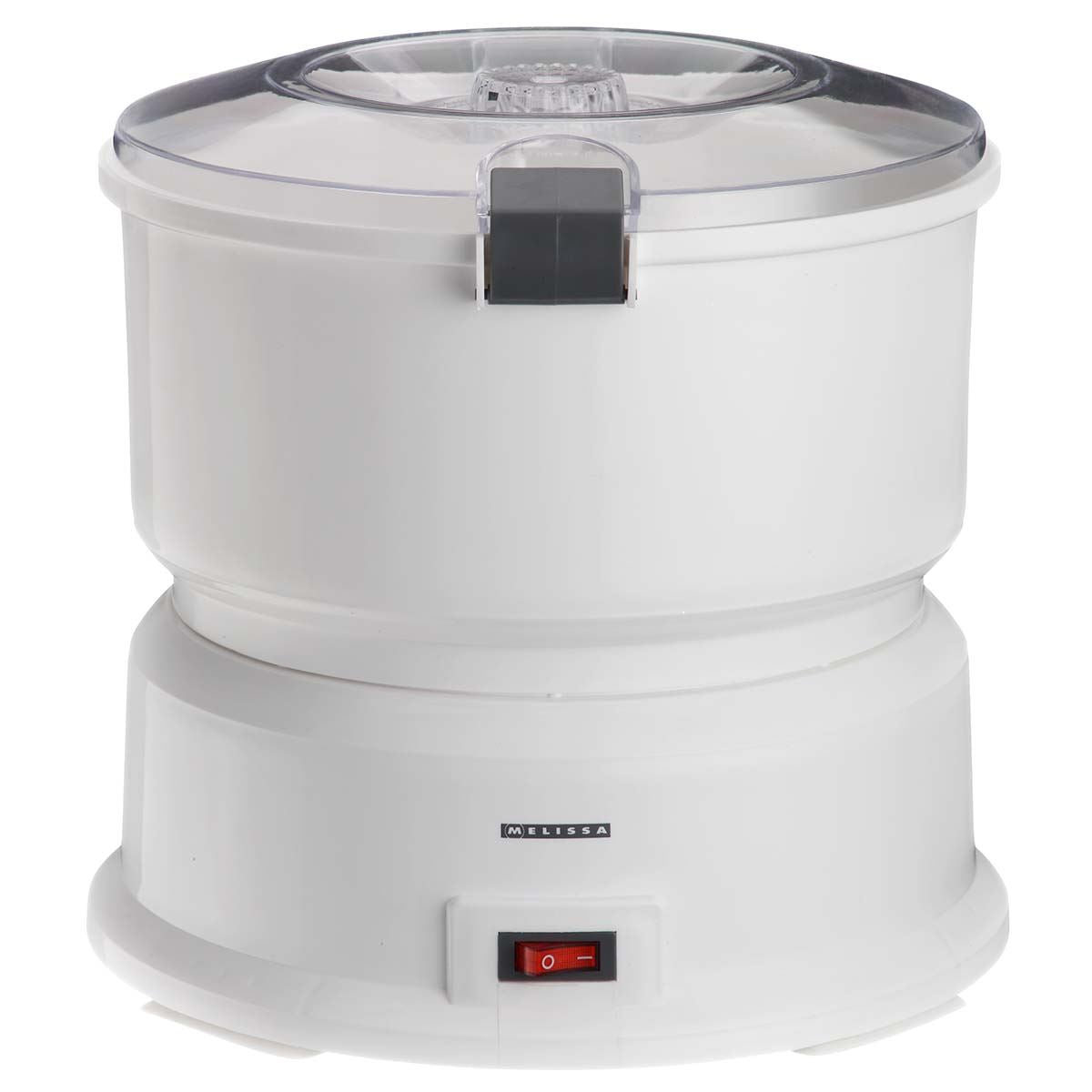 MELISSA 85W Electric Potato Peeler Machine 1KG Potato Rumbler Electric with Container for Peeling Potatoes and Spin Drier Salad/Vegetables to Remove Excess Water