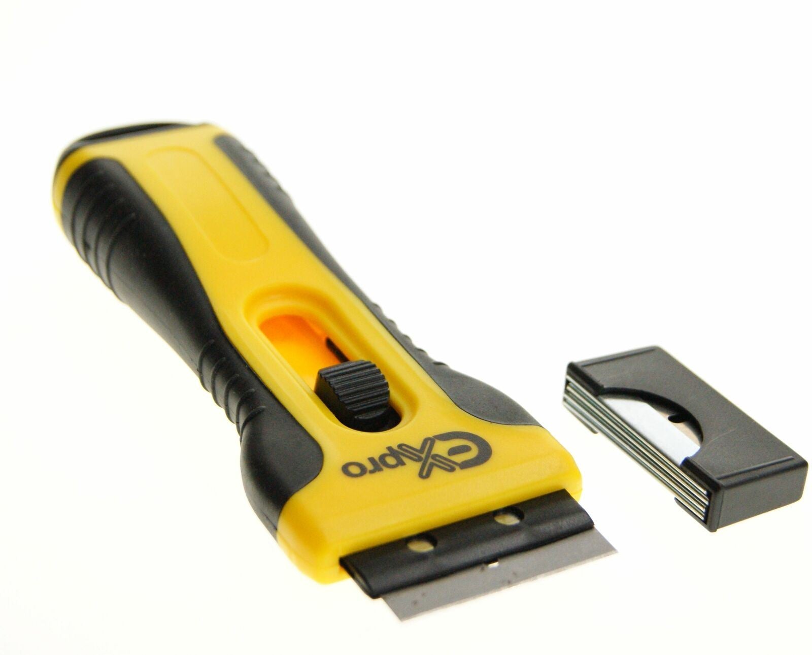 Ex-Pro Universal Ceramic Cooker Hob Cleaning Scraper with comfort grip - with 5 Blades